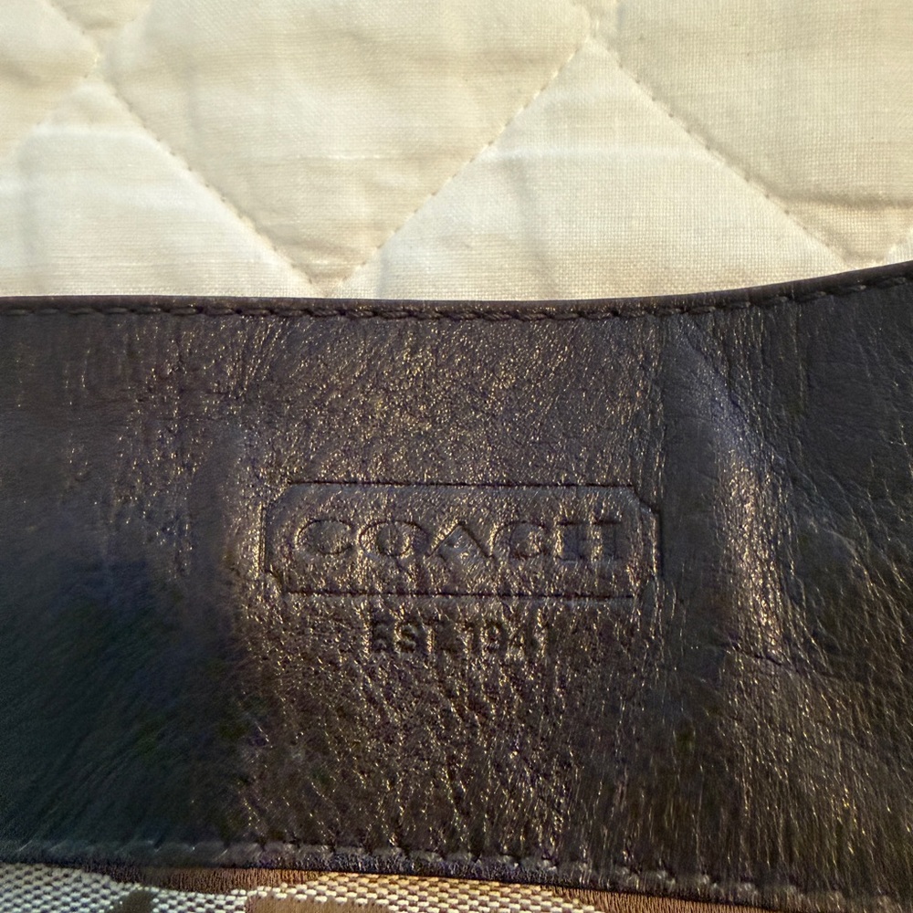 Coach Brown Shoulder Bag - Picture 2 of 4